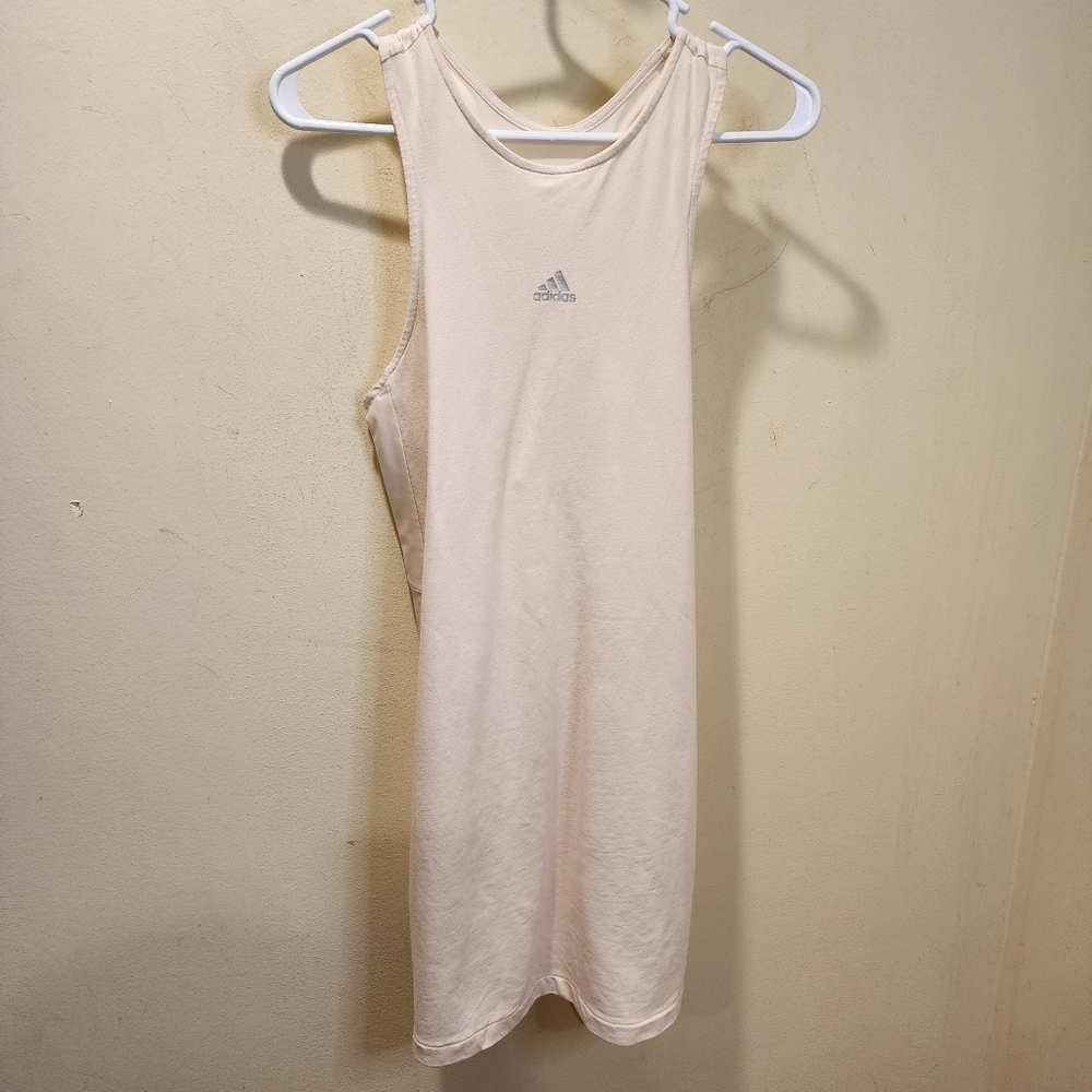 Adidas Women's Fitted Razorback knee length dress size S